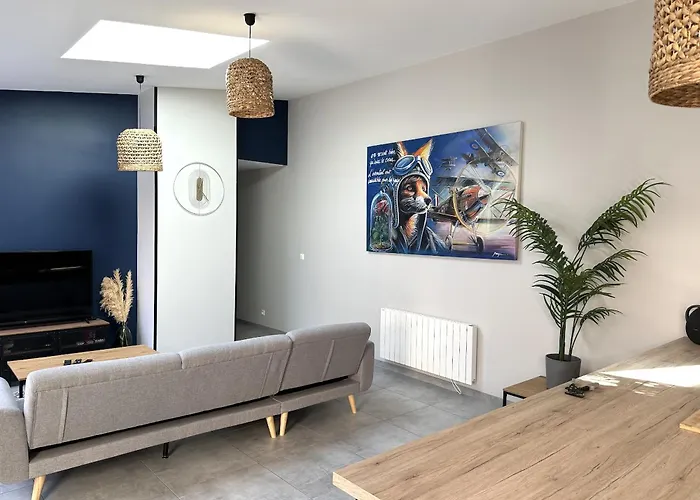 Maisons Calmes Avec Terrasses Et Garages Centre-Ville B Et C